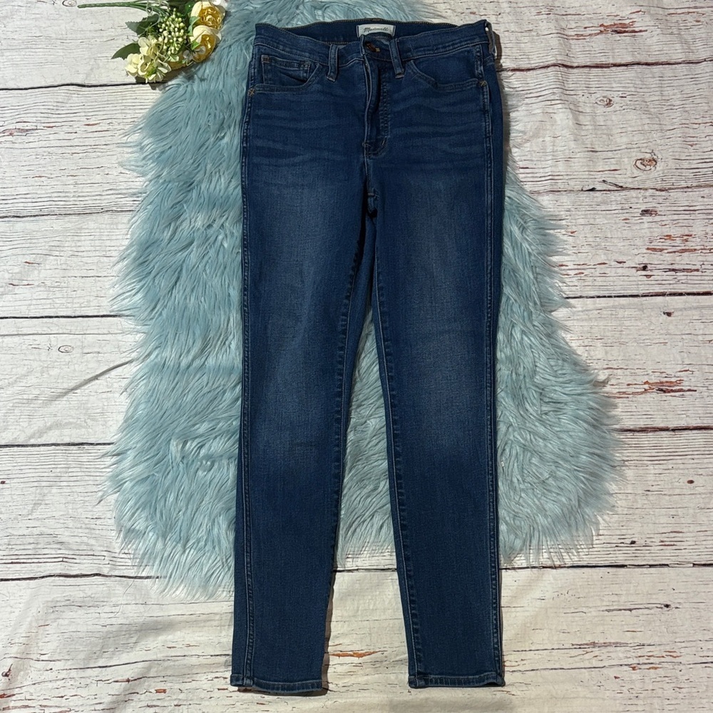 Madewell 10” Roadtripper Skinny Jeans Dark Wash sz 27